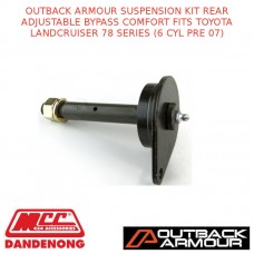 OUTBACK ARMOUR SUSP KIT REAR ADJ BYPASS COMFORT FITS TOYOTA LC 78S 6 CYL PRE 07